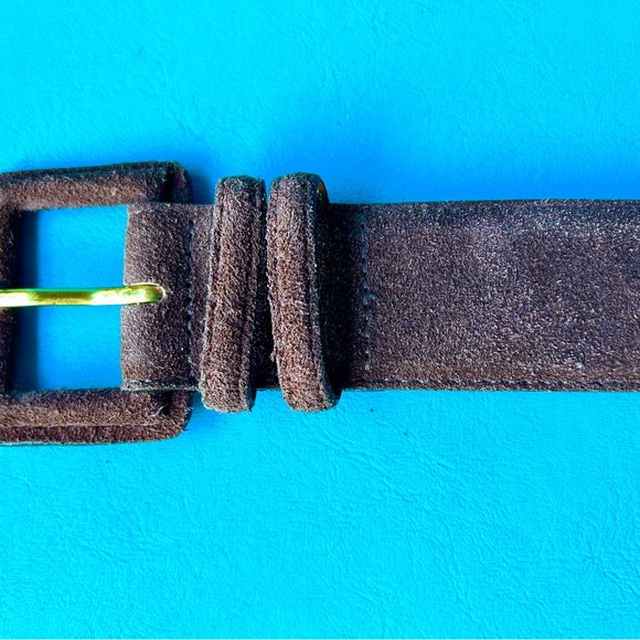 🌟Rich Brown Genuine Leather! So gorgeous! Vintage, Never Worn! Wildly RARE!! - Picture 9 of 14